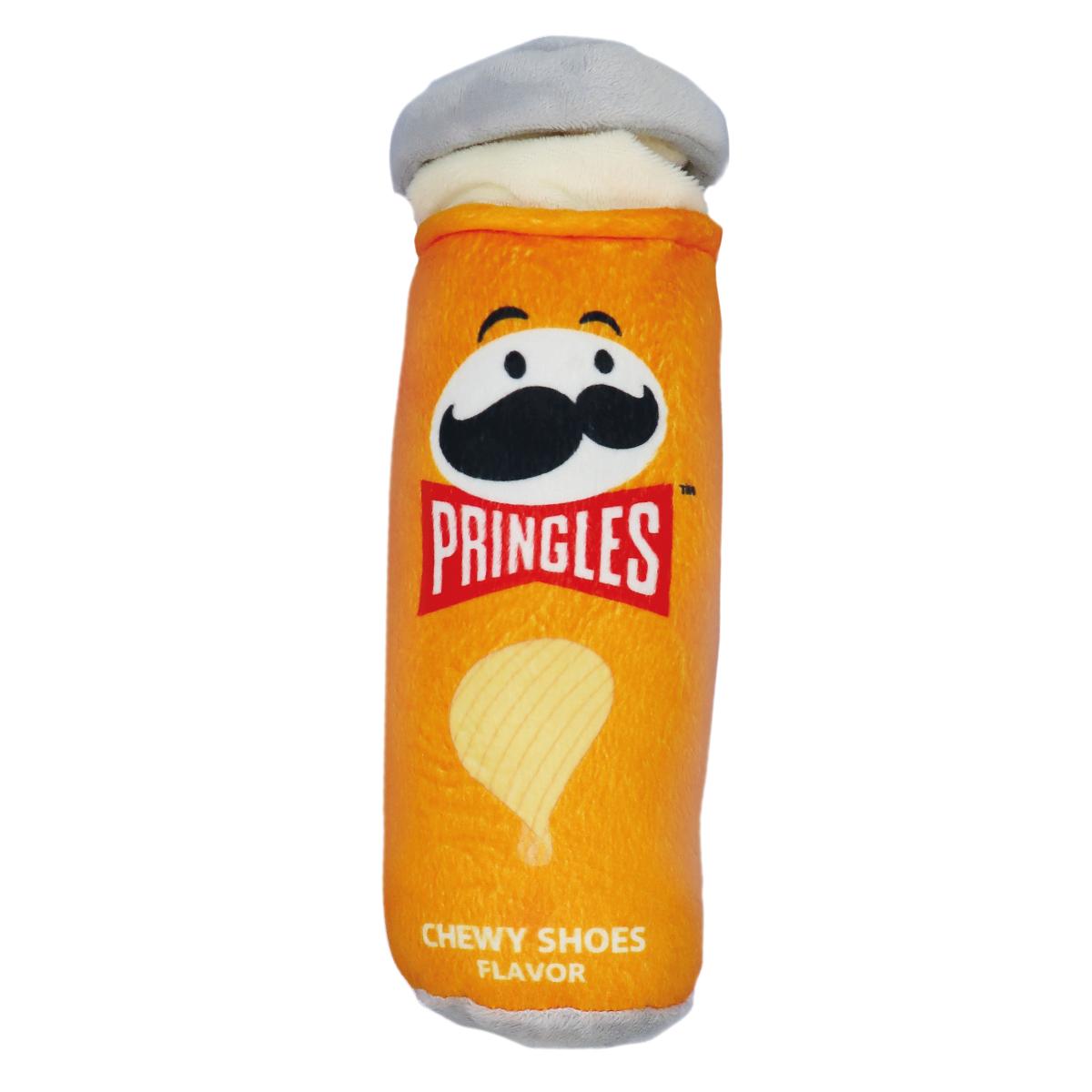 Pringles Peluche Cane con Squeacker ARANCIONE