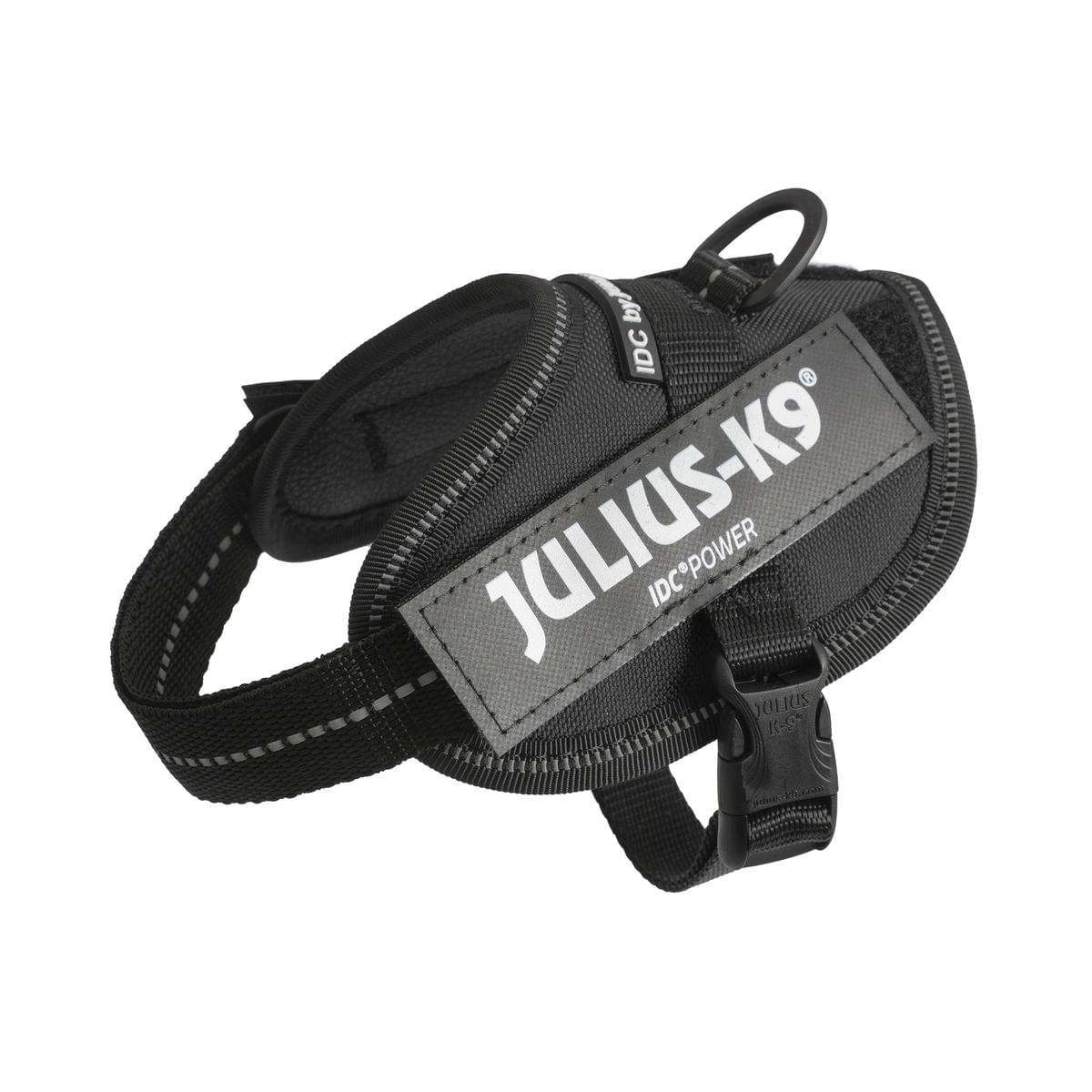 Pettorina Julius-K9 IDC Powerharness Nera 2XS - 33-45CM