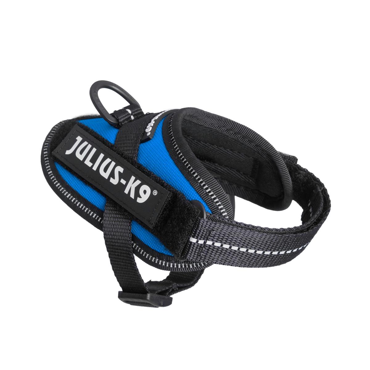 Pettorina Julius-K9 IDC Powerharness Blu 3XS - 29-36CM