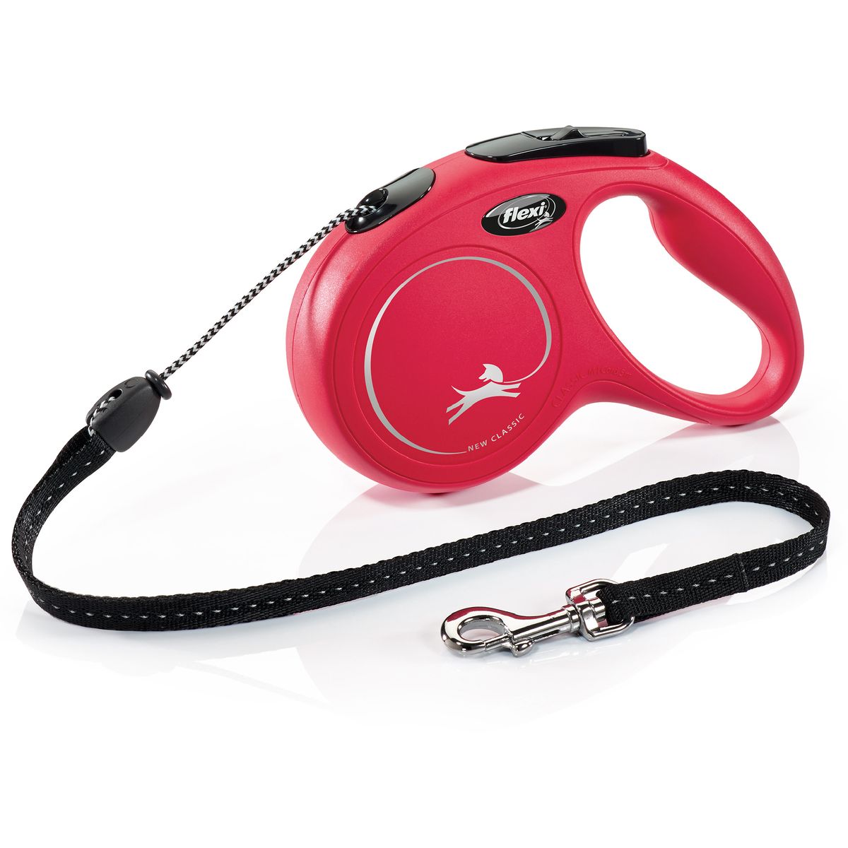 Guinzaglio New Classic Cord Rosso M - 5 METRI