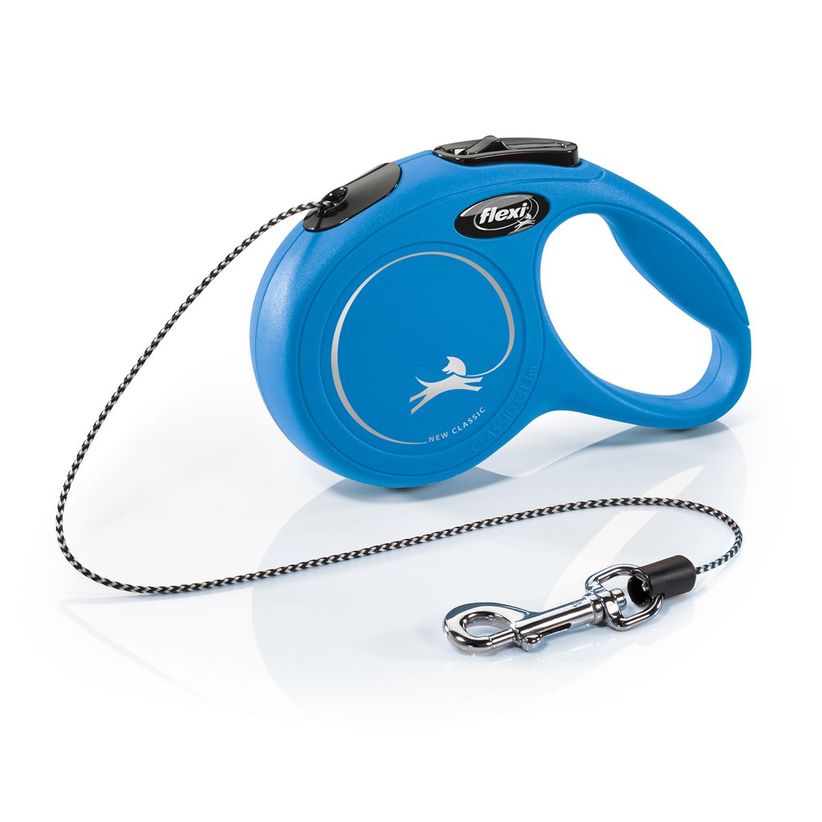 Flexi Guinzaglio New Classic Cord Blu XS - 3 METRI