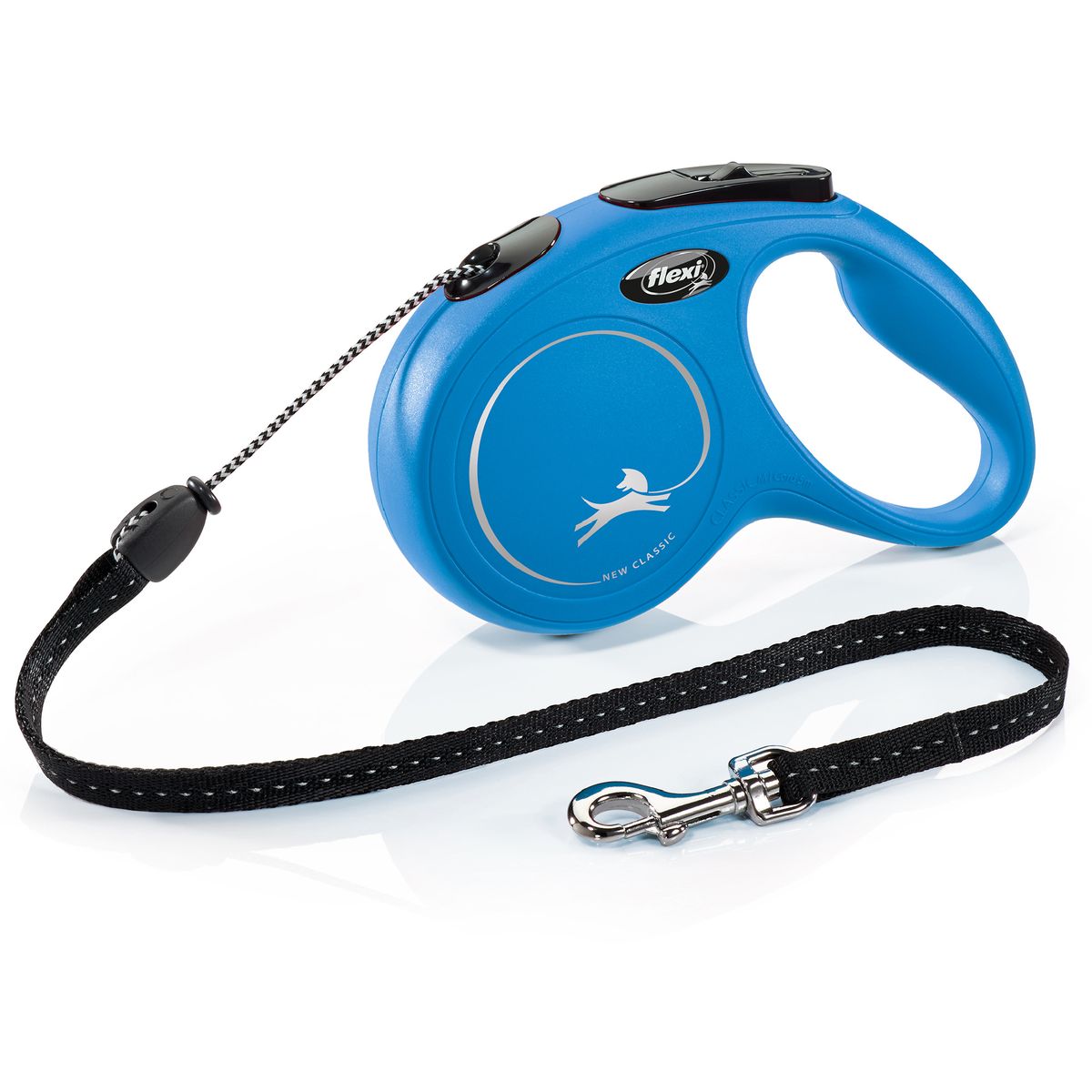 Flexi Guinzaglio New Classic Cord Blu M - 5 METRI
