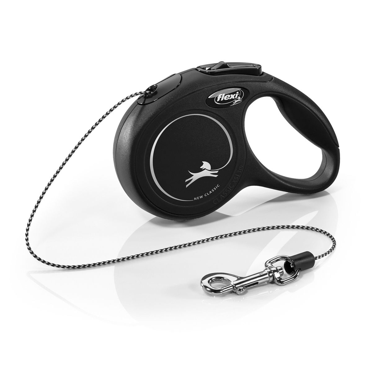 Guinzaglio New Classic Cord Nero XS - 3 METRI