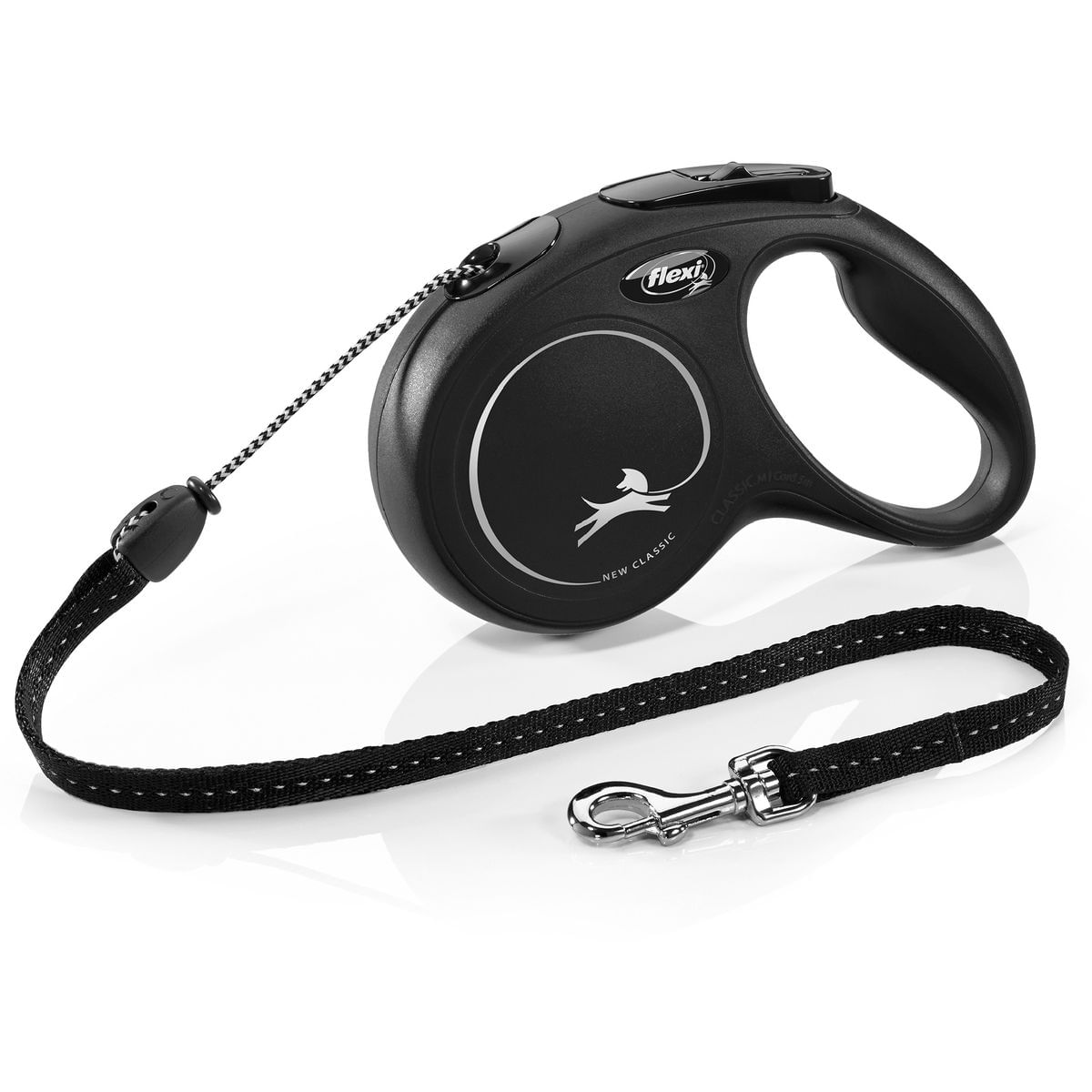 Guinzaglio New Classic Cord Nero M - 5 METRI