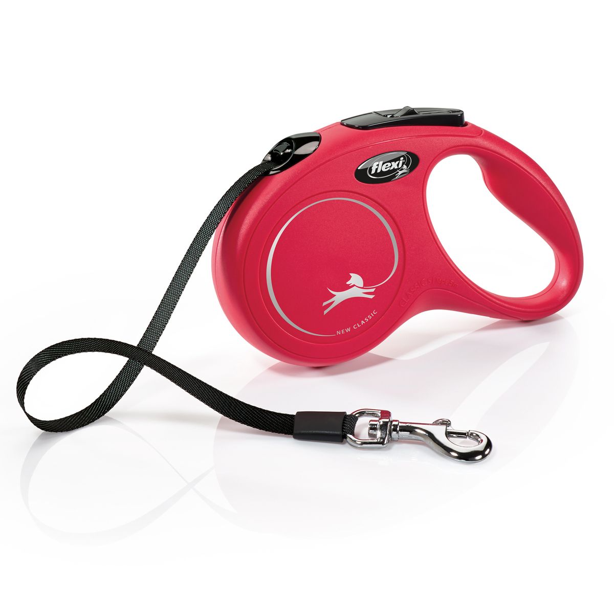 Guinzaglio New Classic Tape Rosso S - 5 METRI