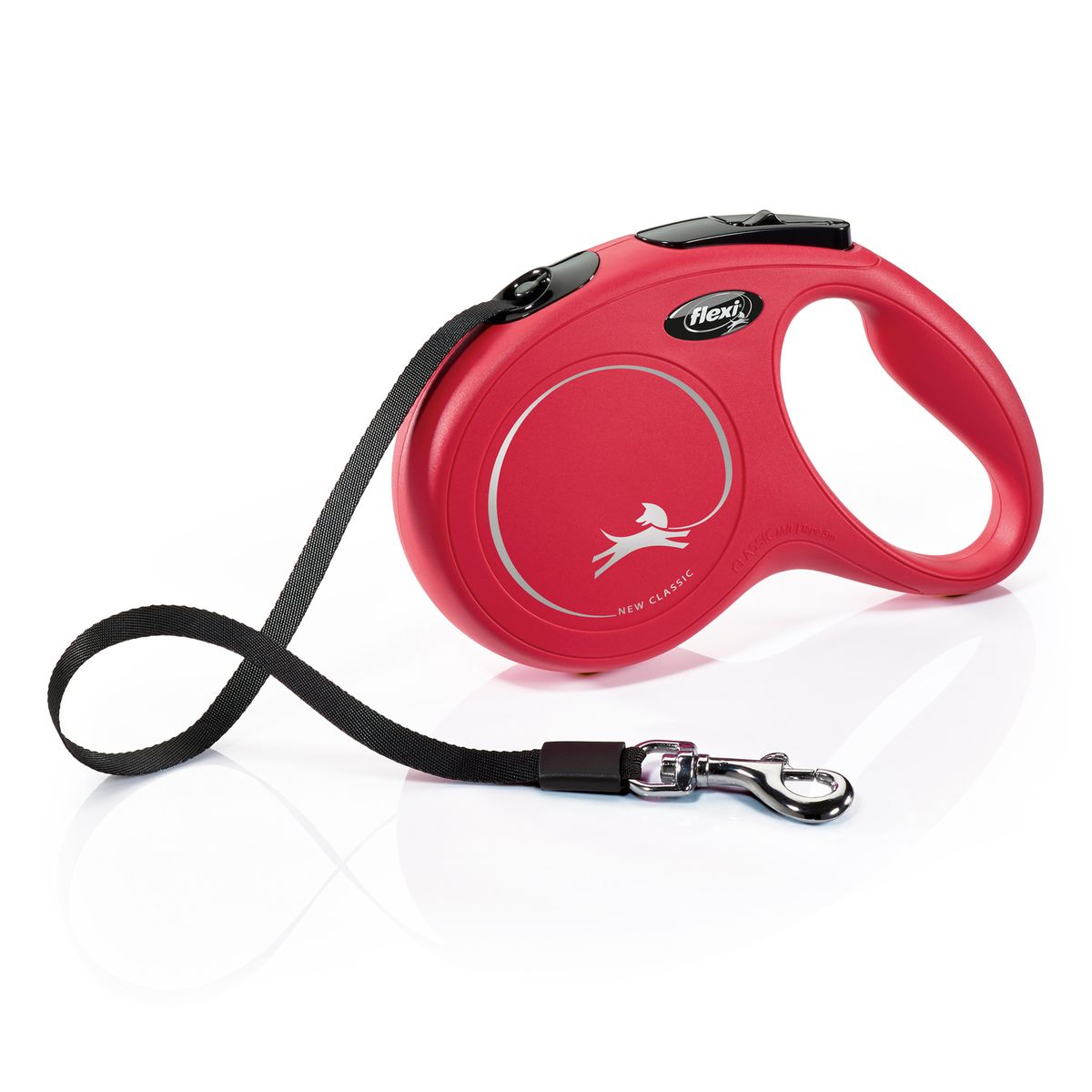 Guinzaglio New Classic Tape Rosso M - 5 METRI