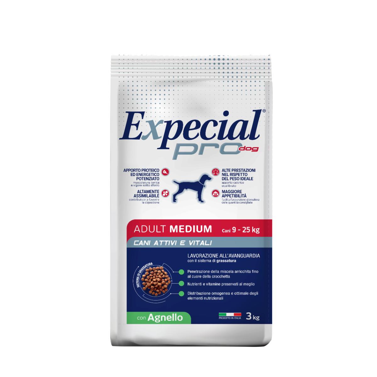 Expecial Pro Dog Adult Medium Agnello 3KG