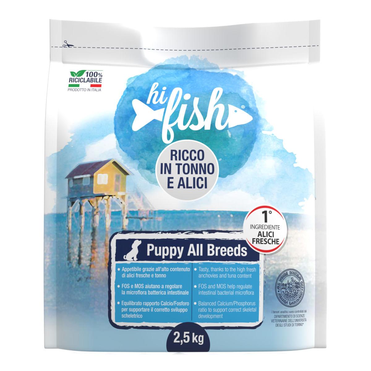 Hi Fish Puppy Fresco Tonno e Alici 2.5KG