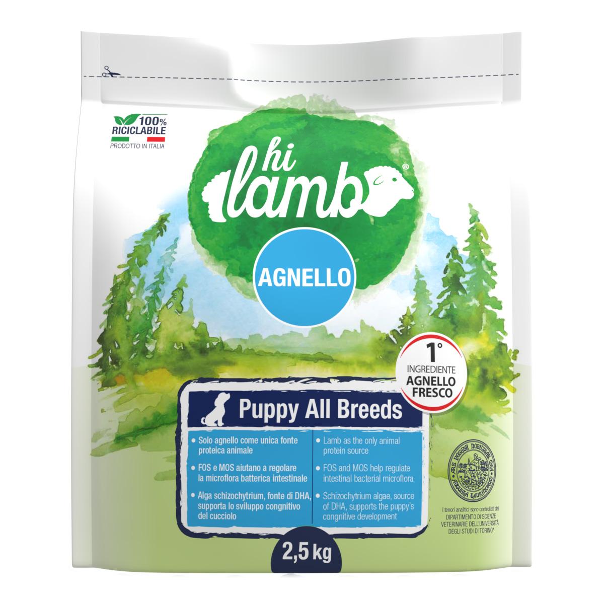 Hi Lamb Puppy Agnello 2.5KG