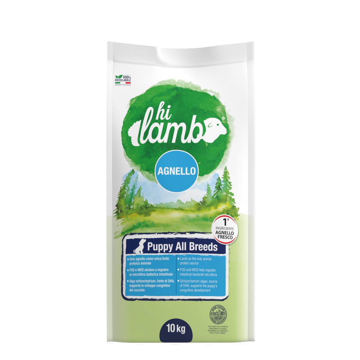 Hi Lamb Puppy Agnello 10KG