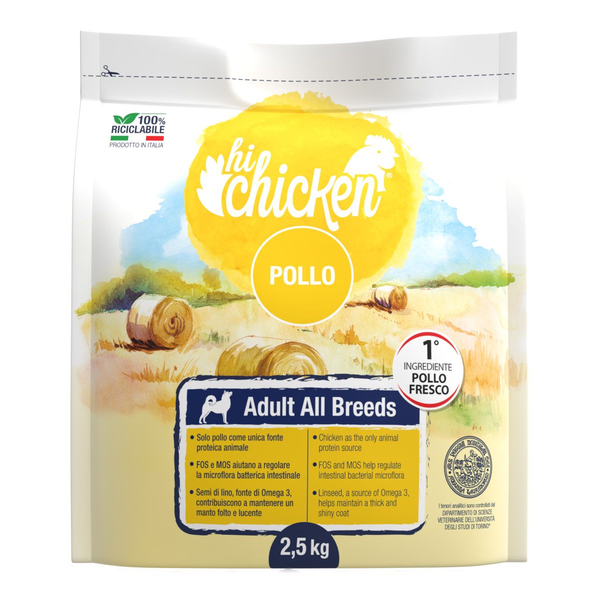 Hi Chicken Dog Adult Pollo Fresco 2.5KG