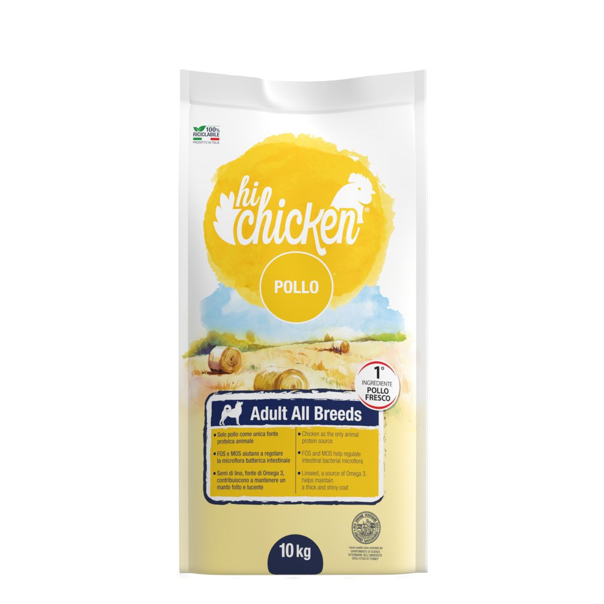 Hi Chicken Dog Adult Pollo Fresco 10KG