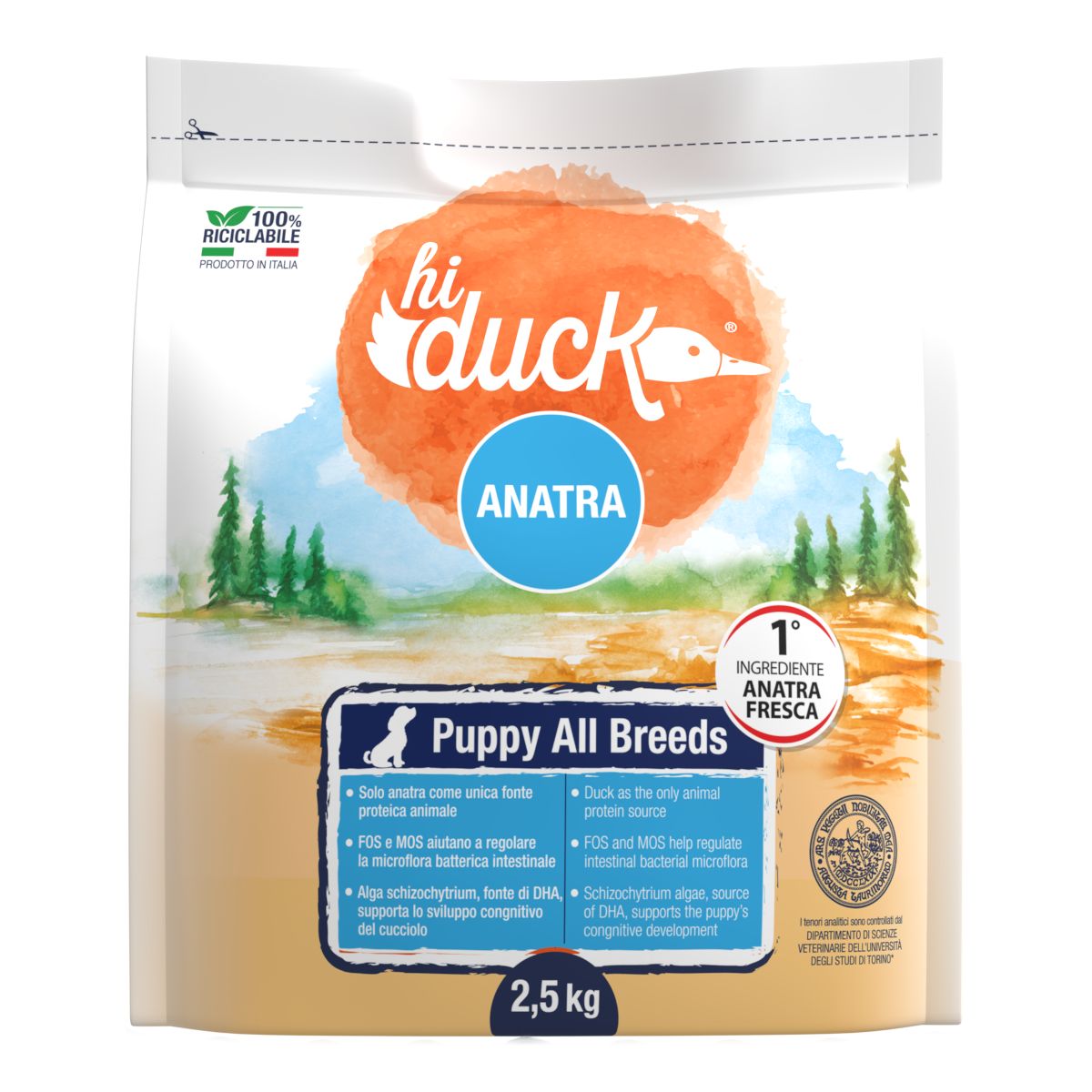Hi Duck Puppy Anatra 2.5KG