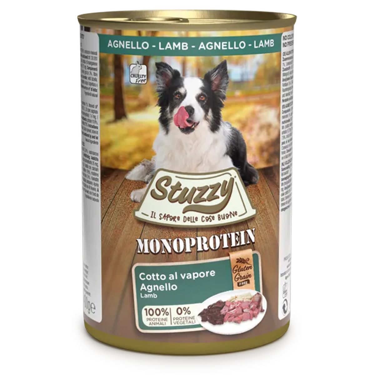 Stuzzy Dog Monoprotein Lattina 400G AGNELLO