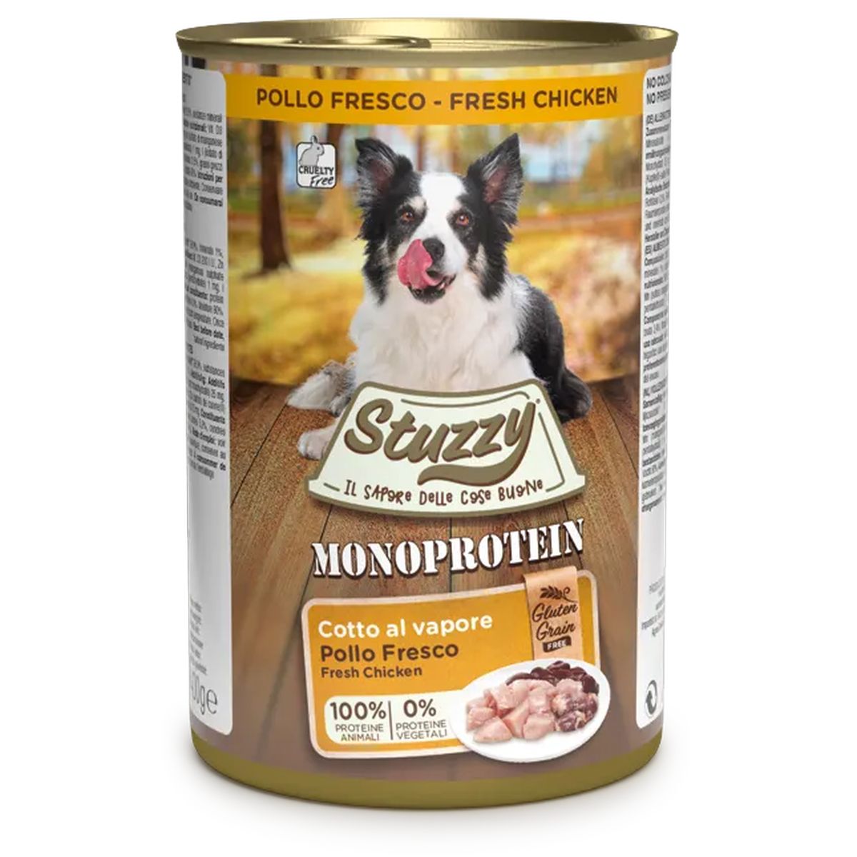 Stuzzy Dog Monoprotein Lattina 400G POLLO
