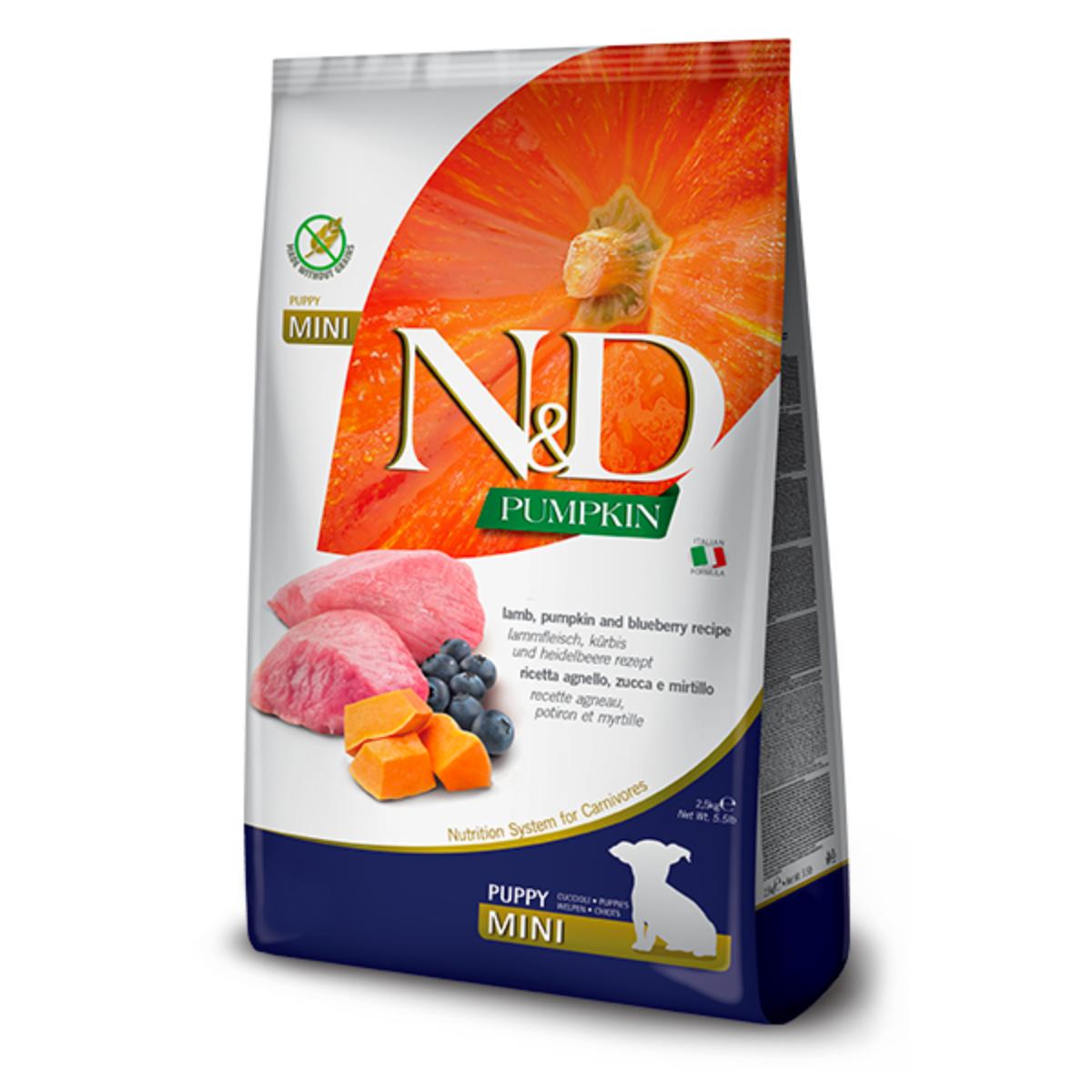 N&D Pumpkin Mini Agnello Mirtilli