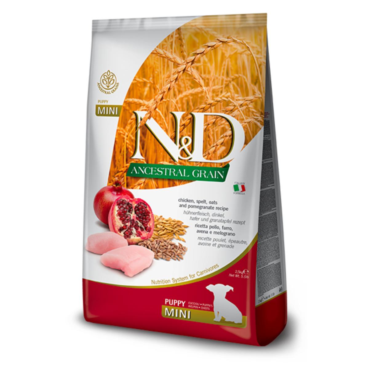 N&D Ancestral Puppy Mini Pollo e Melograno