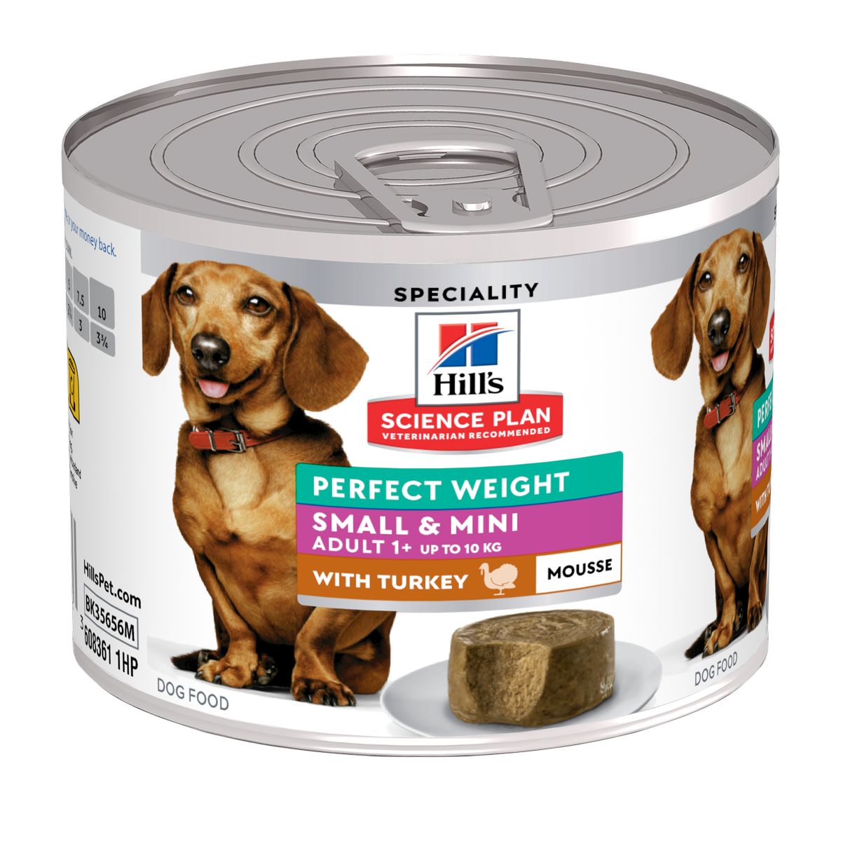 Hill's Science Plan Perfect Weight Dog Lattina Multipack 12x200G