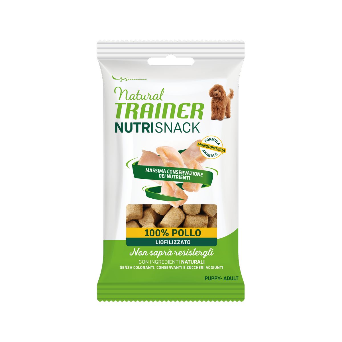 Natural Trainer Dog Nutri Snack 20G POLLO