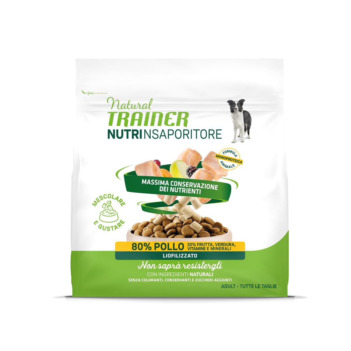 Natural Trainer Dog NutrInsaporitore 120G POLLO
