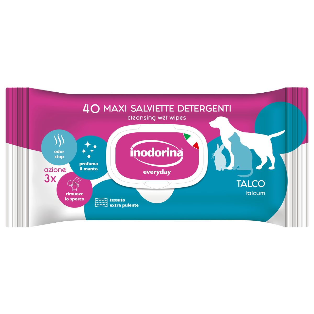 Inodorina Salviette Refresh TALCO