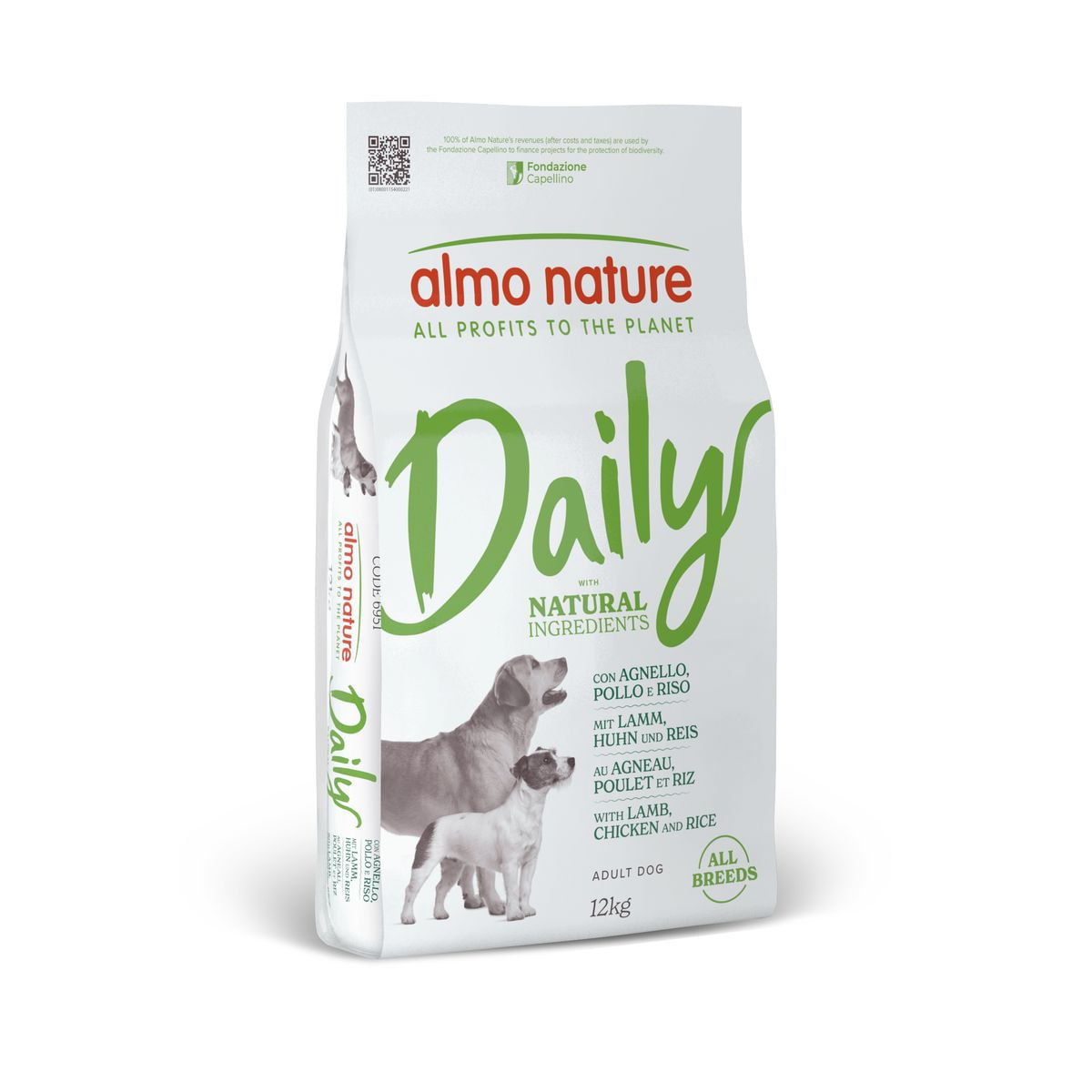 Almo Nature Dog Daily All Breeds Agnello e Pollo