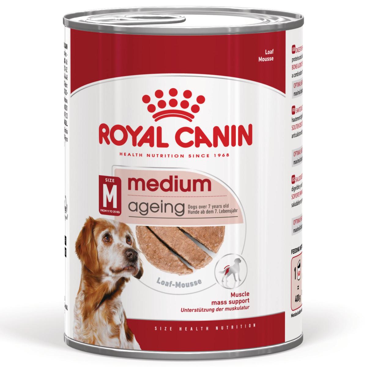 Royal Canin Medium Ageing Lattina 410G CARNI