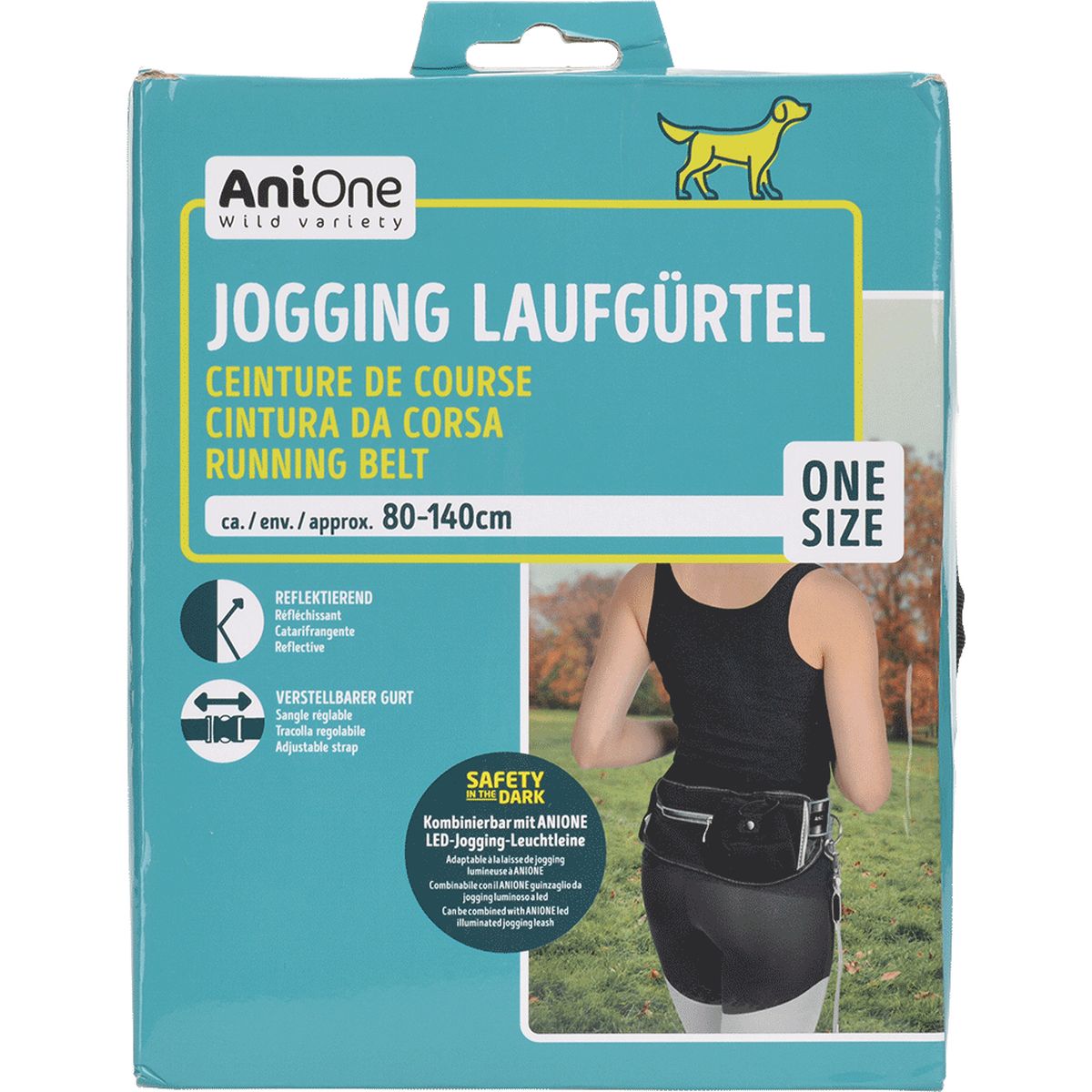 Anione Cintura Jogging Nera