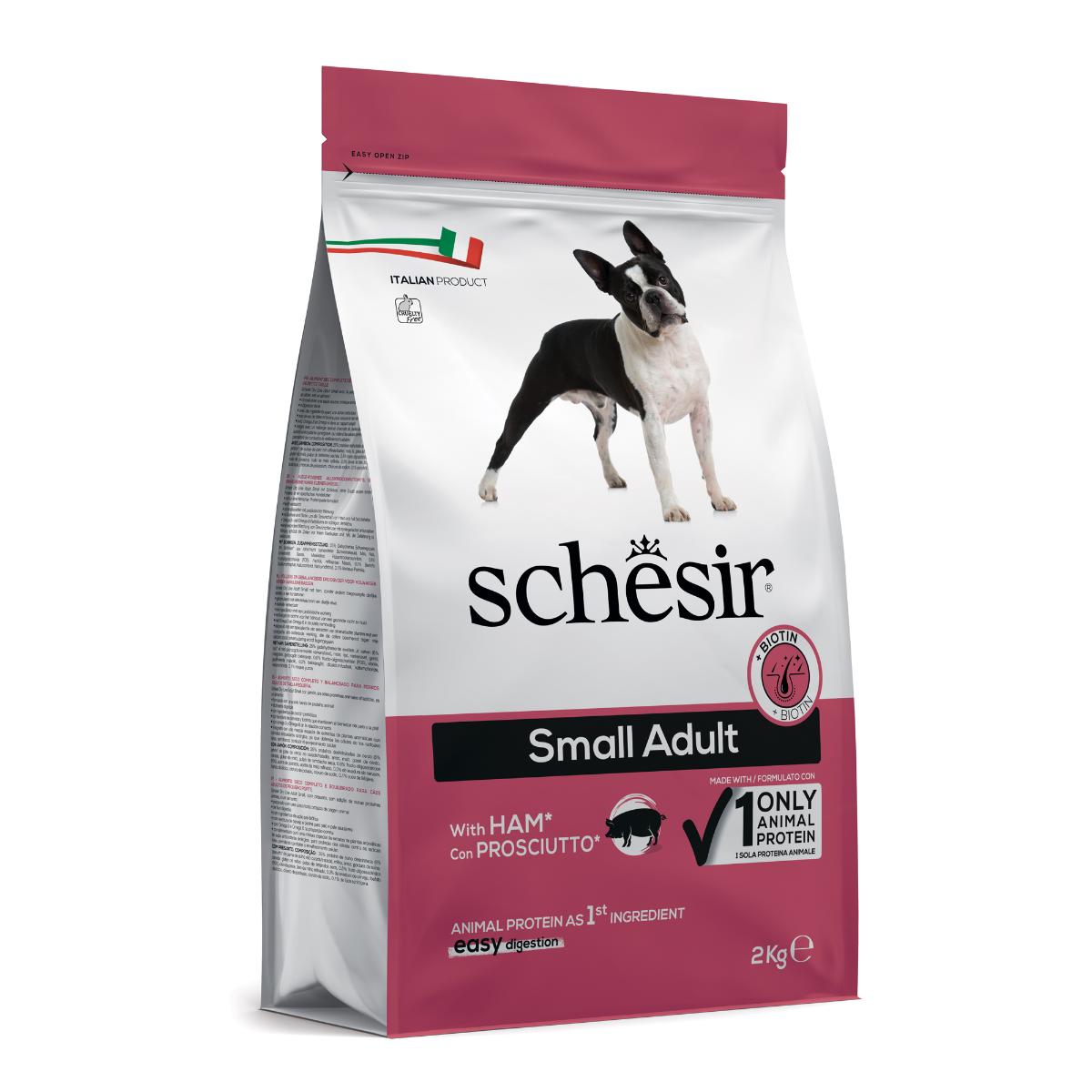 Schesir Cane Small Maintenance Prosciutto