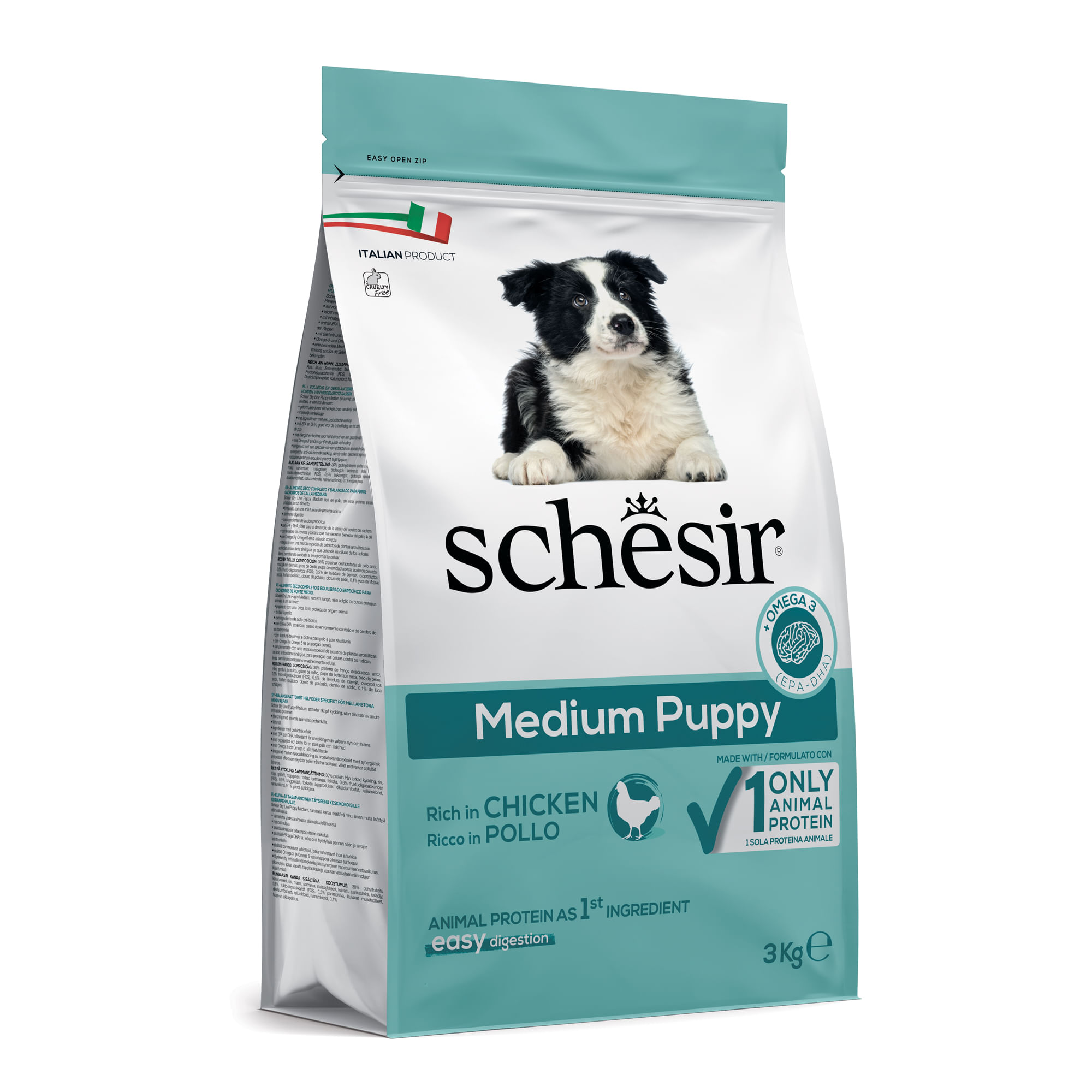 Schesir Medium Puppy Pollo 3KG