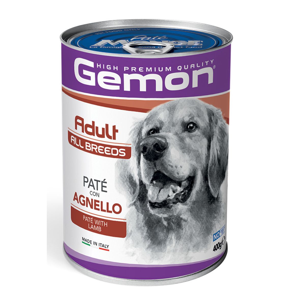 Gemon Dog Adult All Breeds Lattina 400G AGNELLO