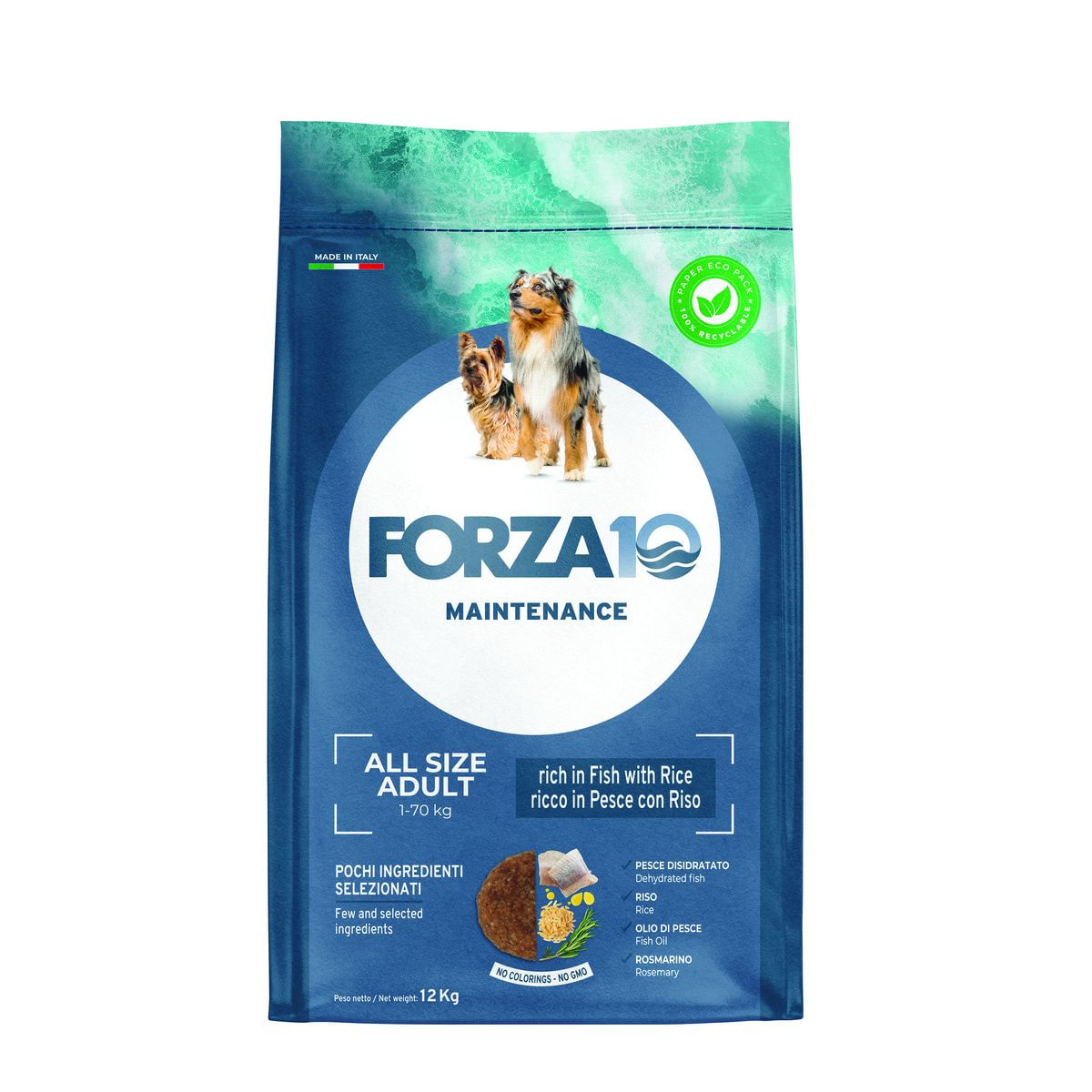Forza10 All Size Adult Maintenance Pesce con Riso