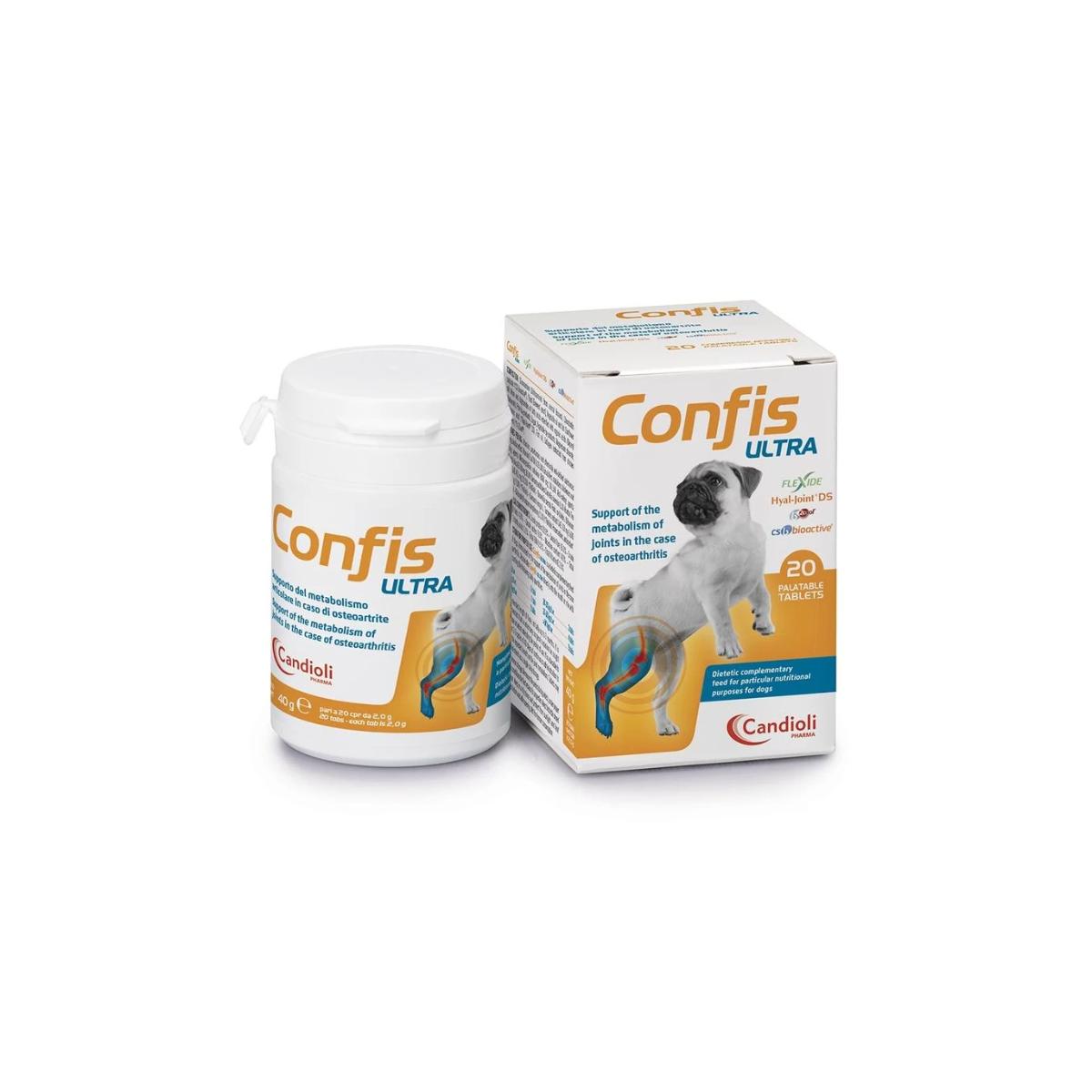 Confis Ultra Mangime Complementare Dietetico per Cani 20CP