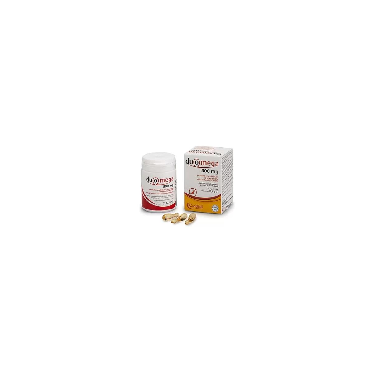Duomega 500MG Mangime Complementare per Cani di Piccola Taglia