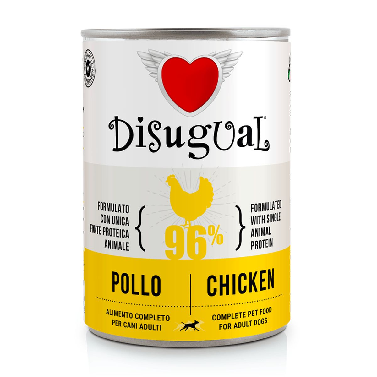 Disugual Dog Monoprotein Formula Lattina 400G POLLO