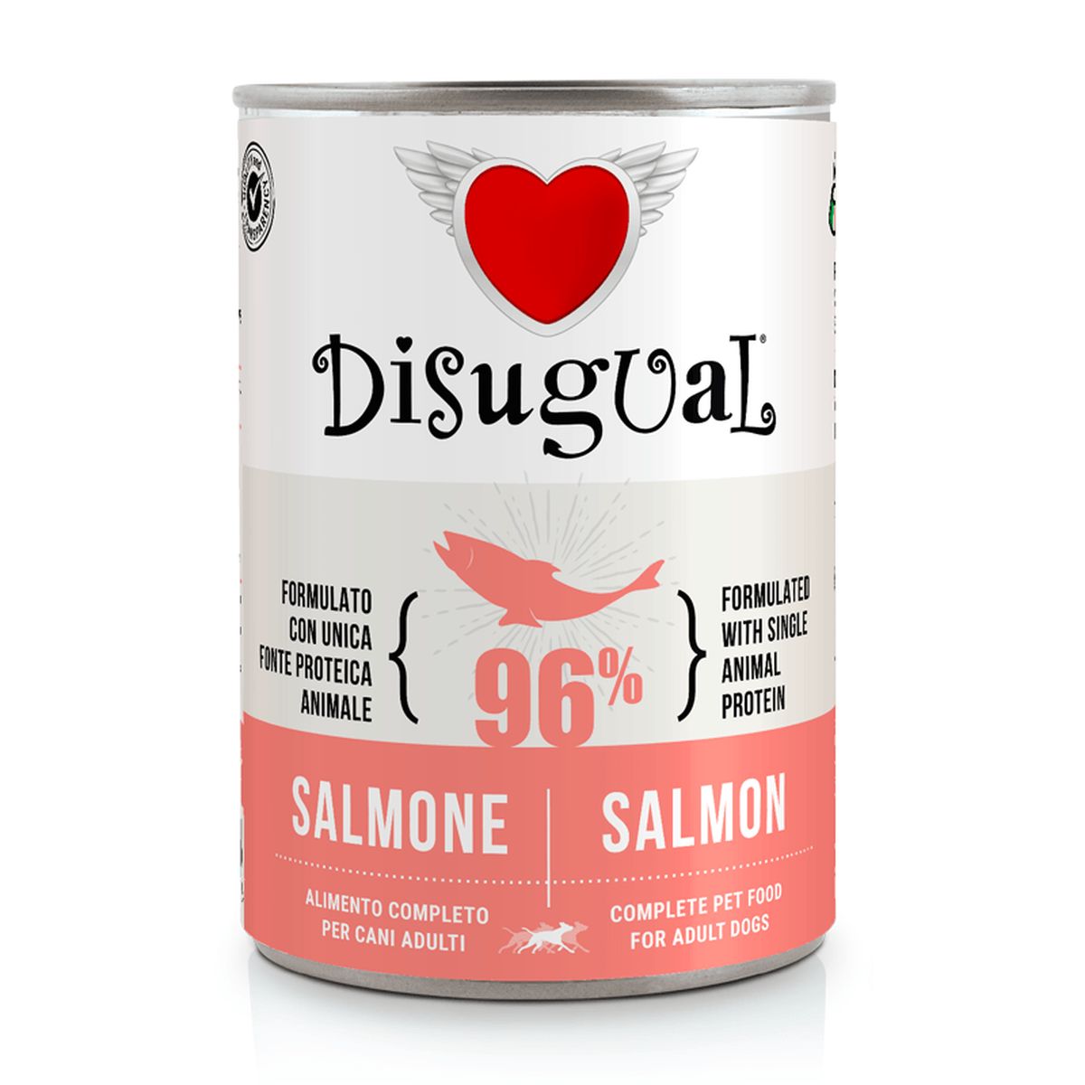 Disugual Dog Monoprotein Formula Lattina 400G SALMONE