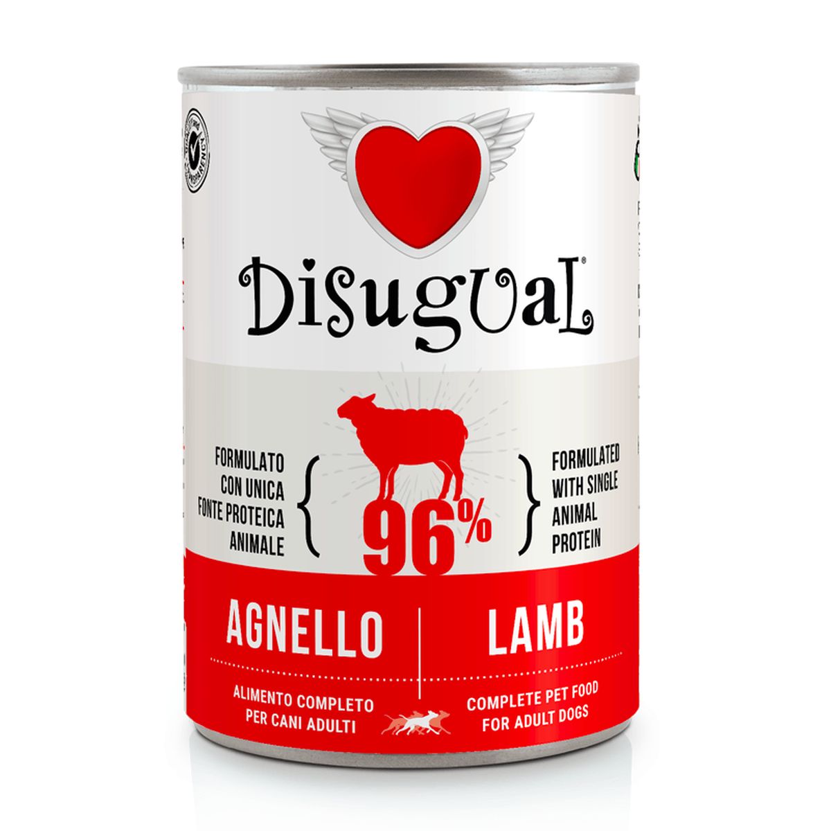 Disugual Dog Monoprotein Formula Lattina 400G AGNELLO