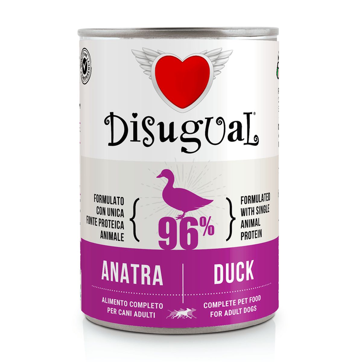 Disugual Dog Monoprotein Formula Lattina 400G ANATRA