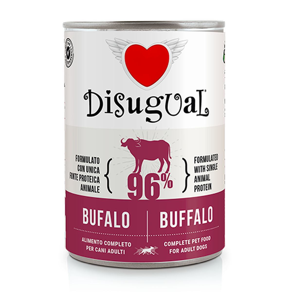Disugual Dog Monoprotein Formula Lattina 400G BUFALO
