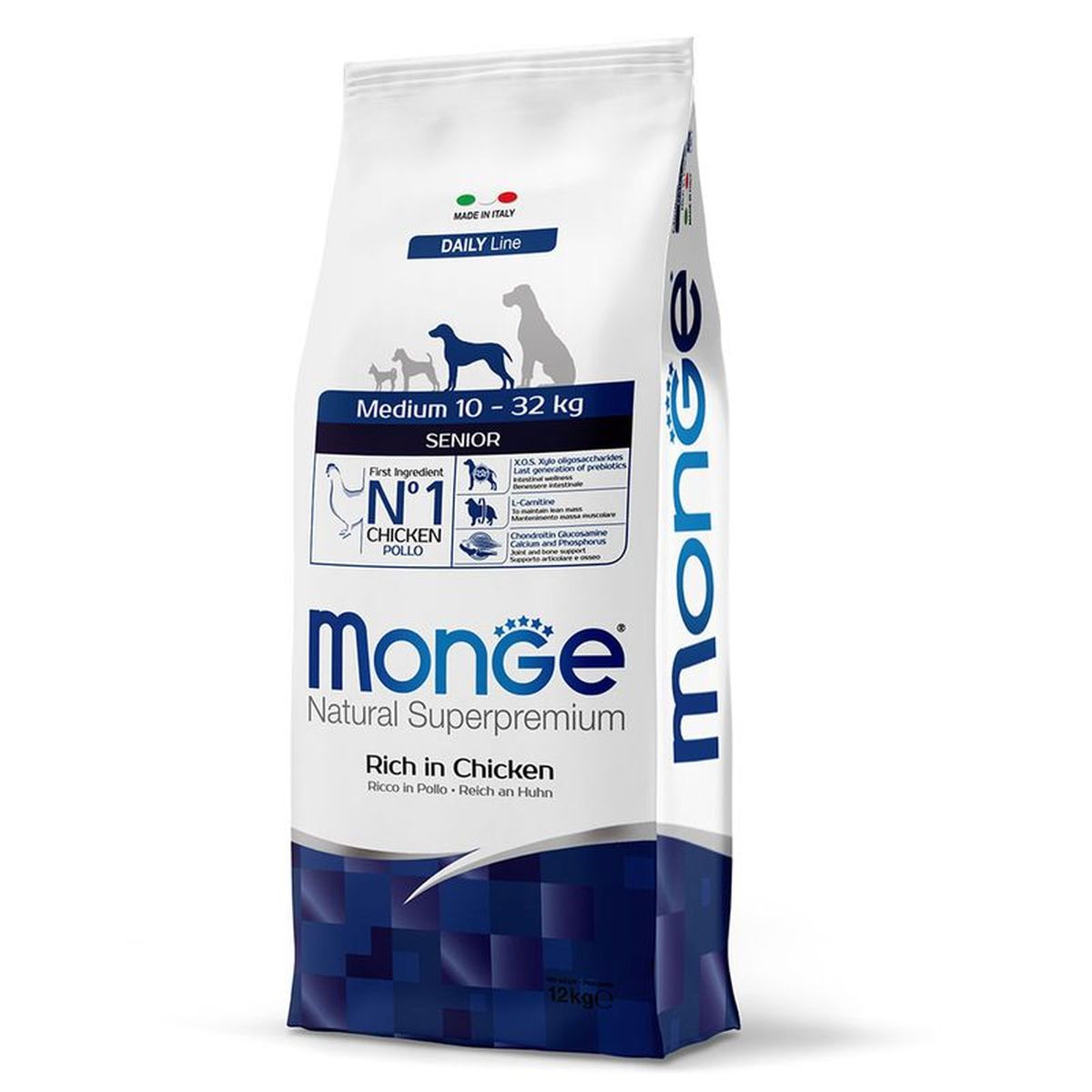 Monge Natural Superpremium Senior Medium con Pollo 12KG