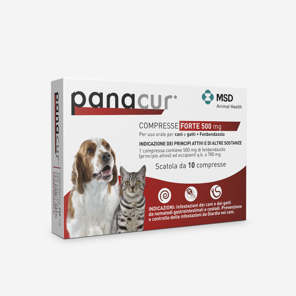 Panacur Forte Compresse 500 MG