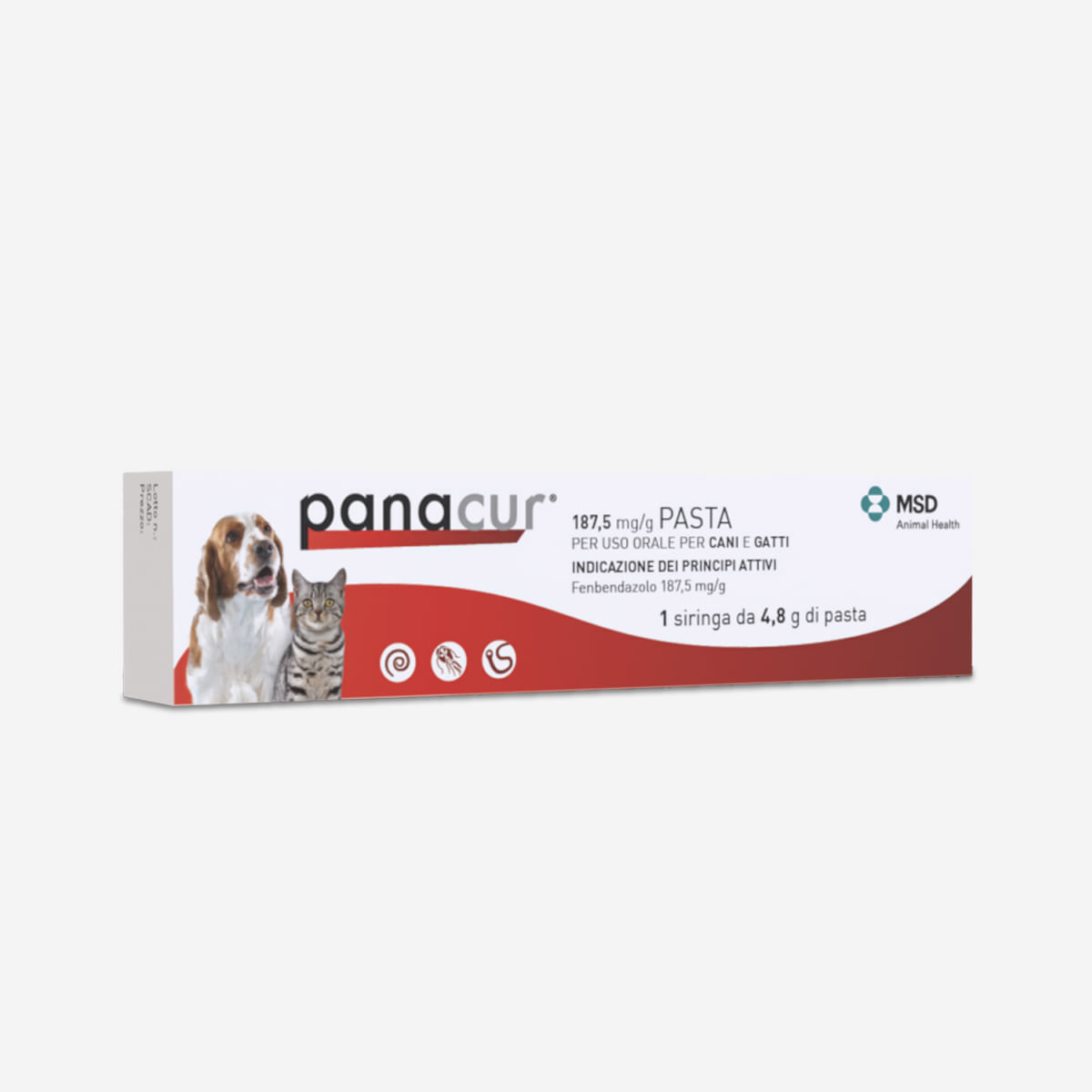 Panacur Pasta con Siringa 187,5 MG/G