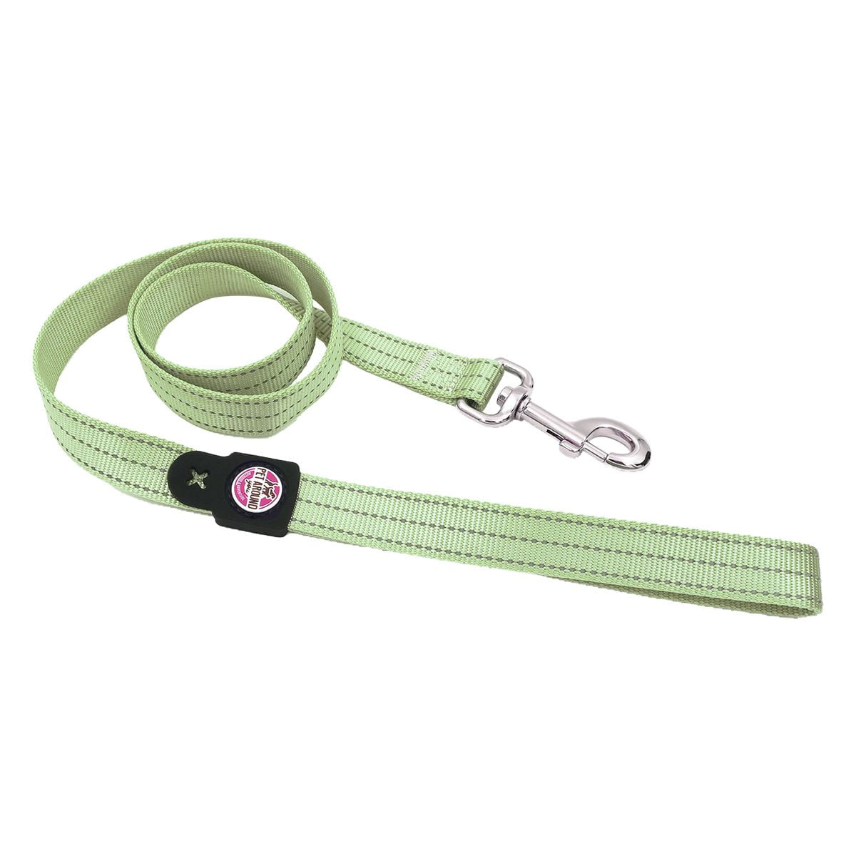 Guinzaglio Reflective Nylon Verde XS