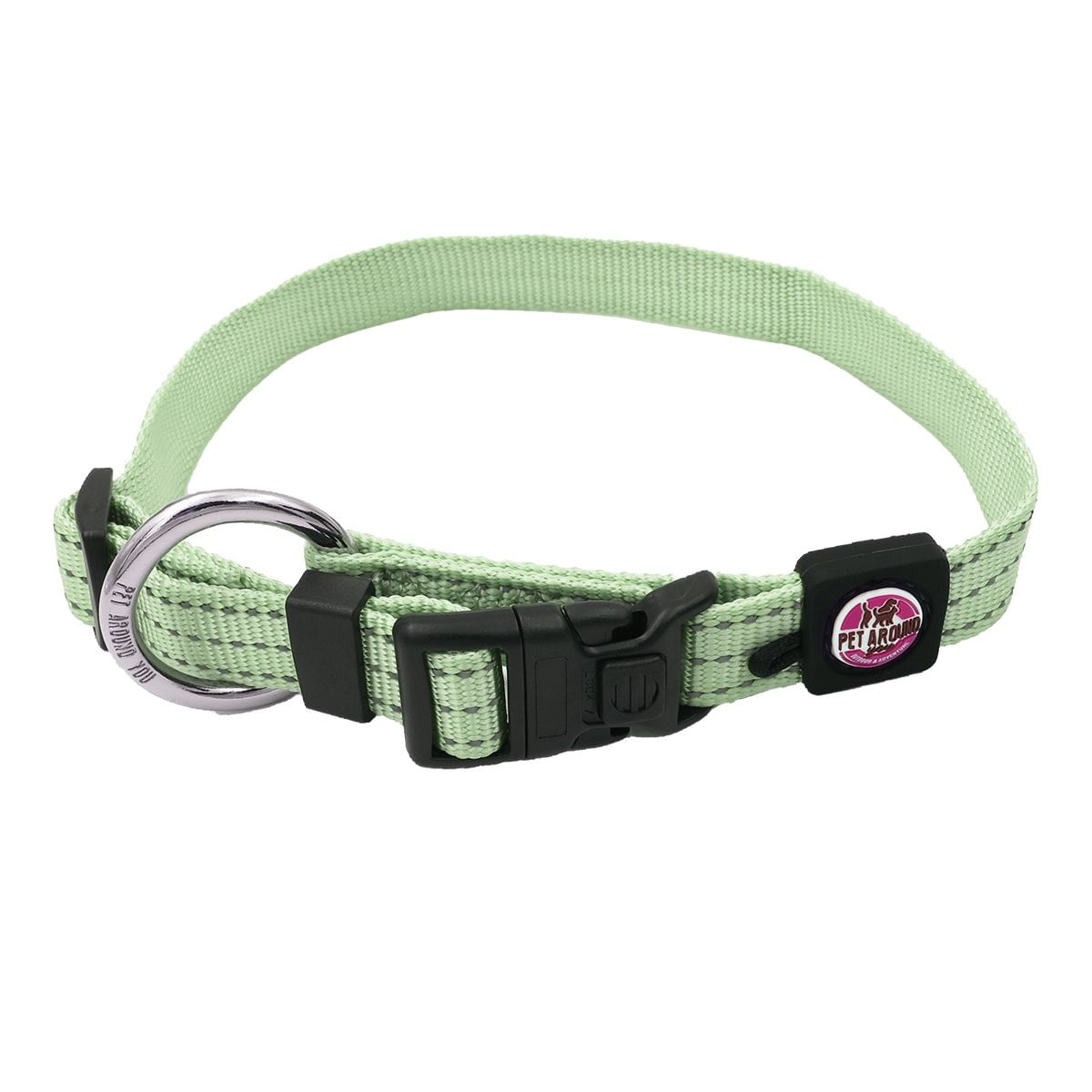 Collare Reflective Nylon Verde XL