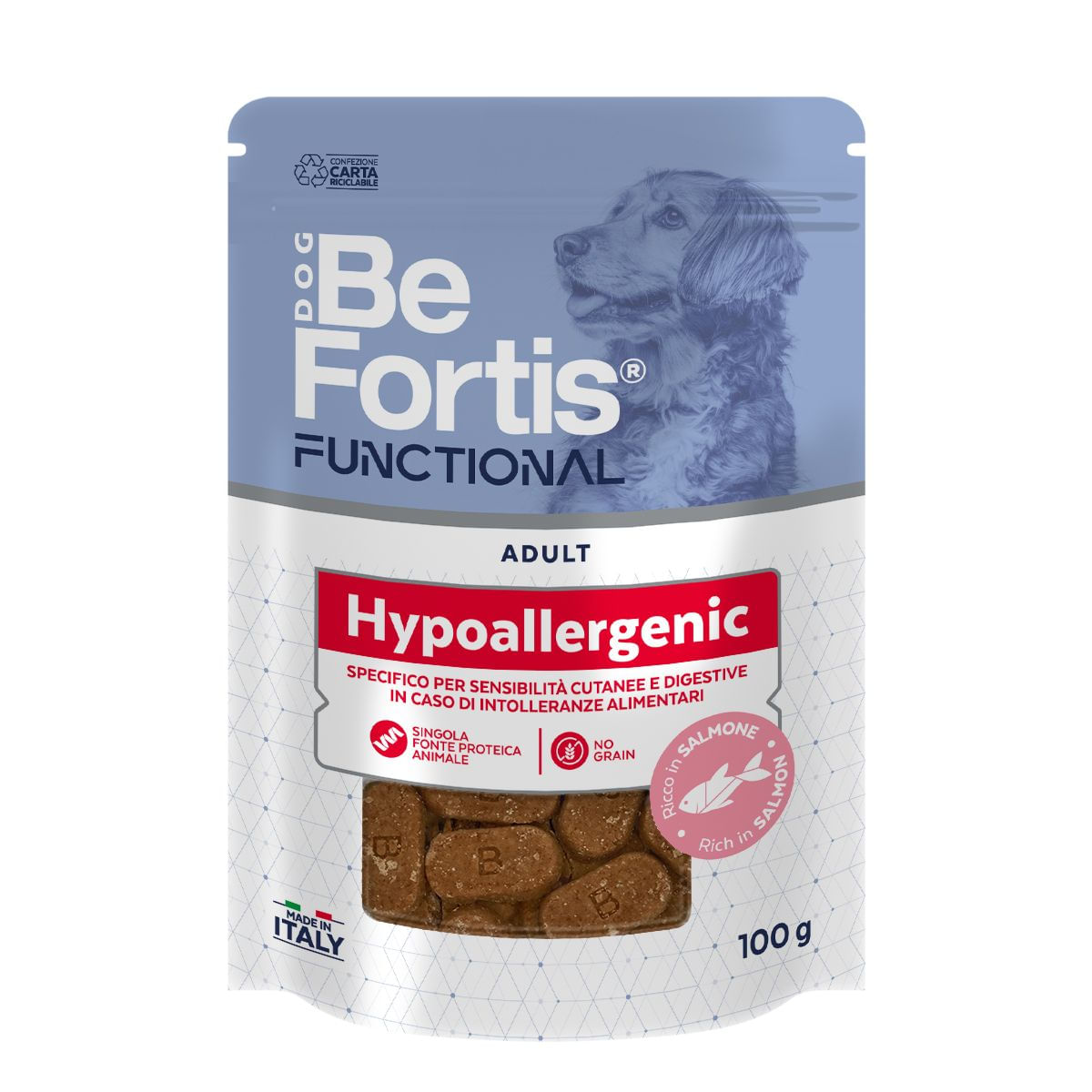 Befortis Dog Functional Snack Hypoallergenic 100G SALMONE