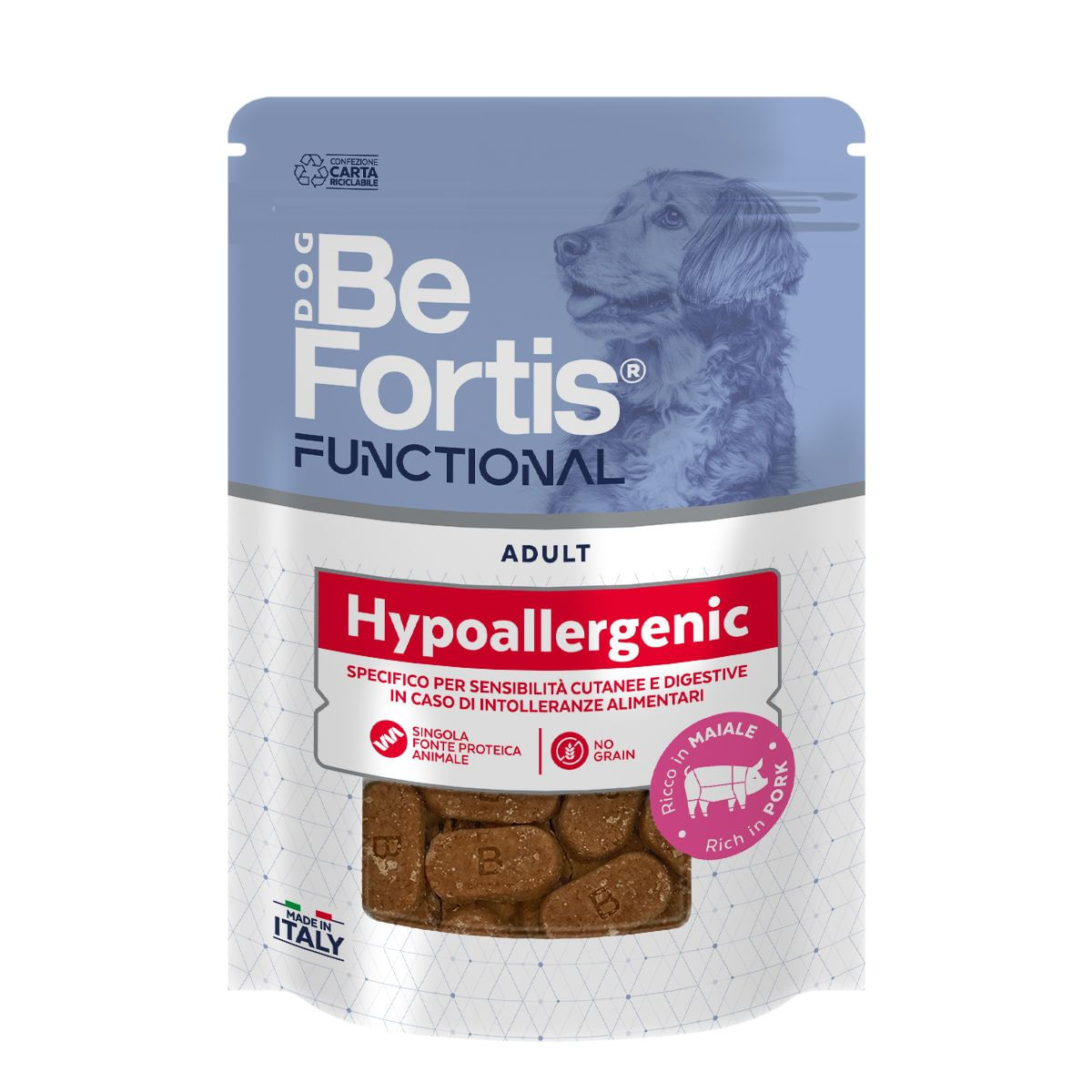 Befortis Dog Functional Snack Hypoallergenic 100G MAIALE