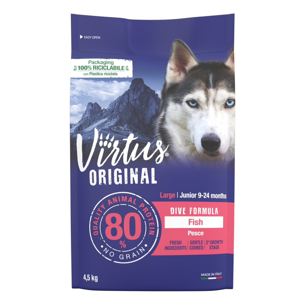 Virtus Dog Large Junior Dive Formula 4.5KG