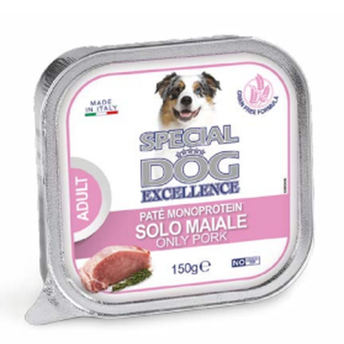 Special Dog Excellence Monoprotein Vaschetta Multipack 24x150G MAIALE