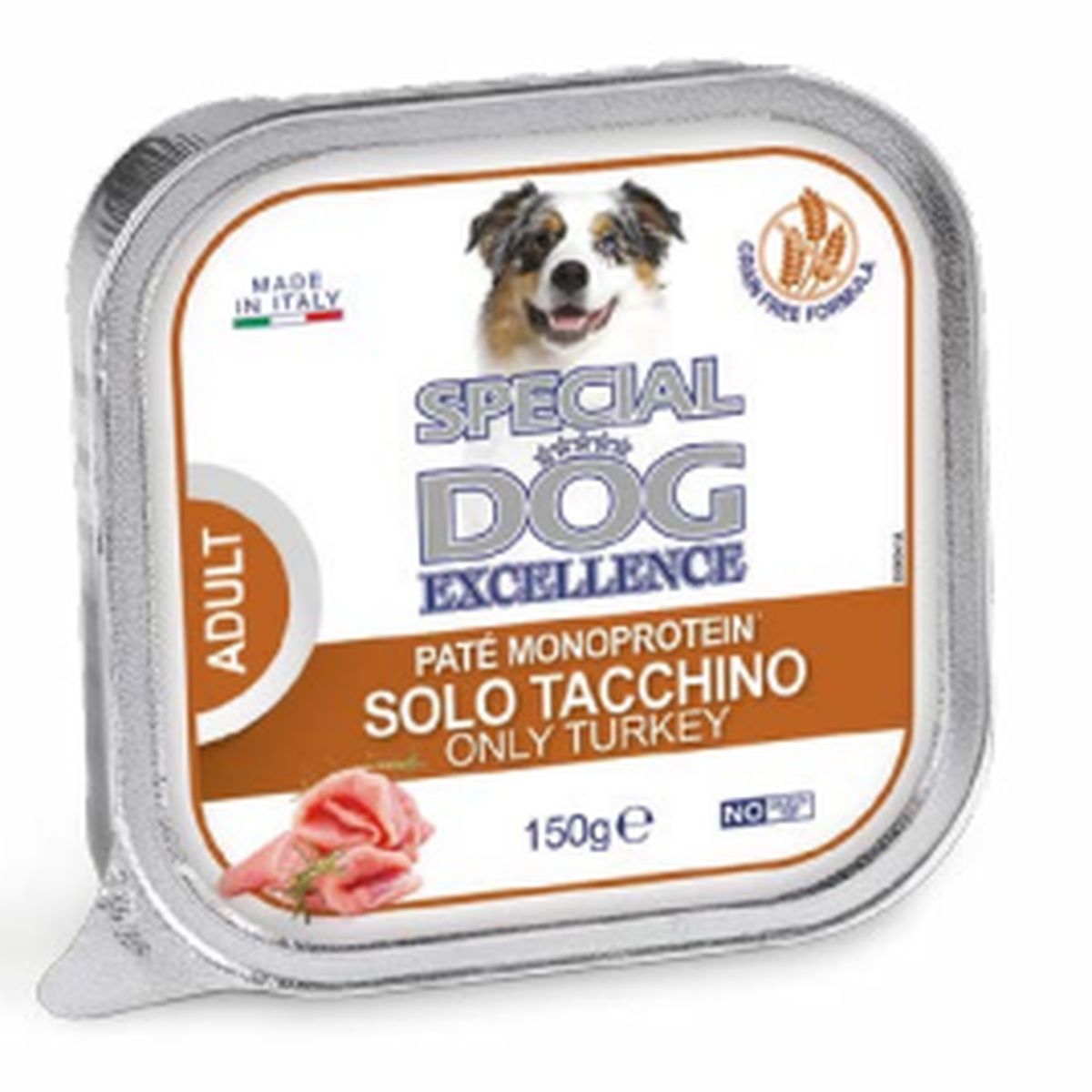 Special Dog Excellence Monoprotein Vaschetta Multipack 24x150G TACCHINO