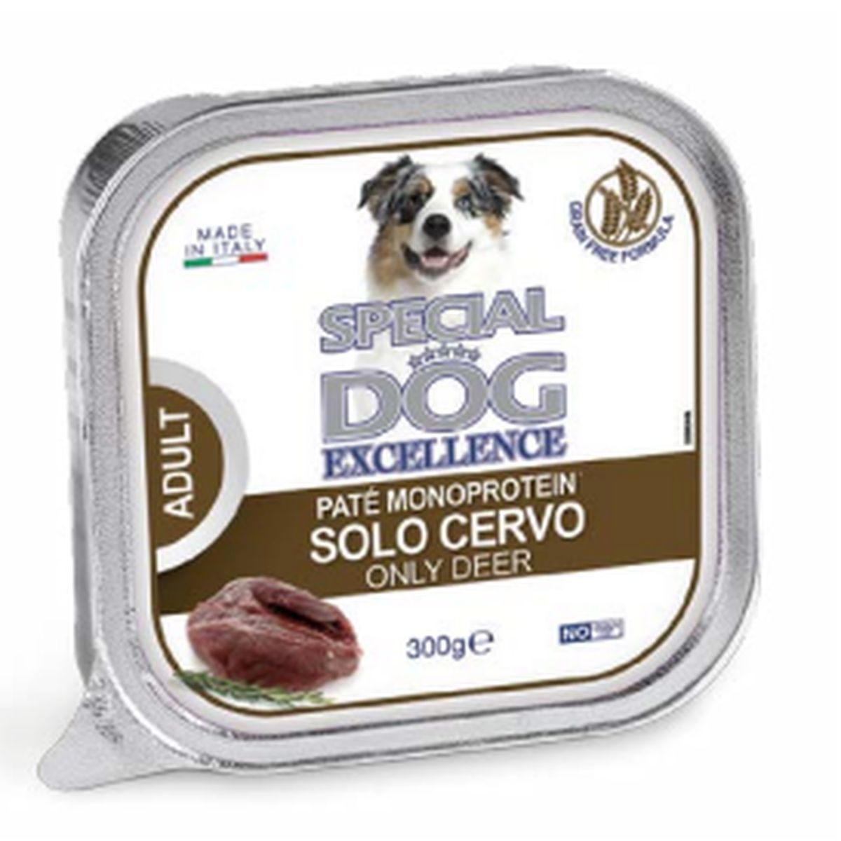 Special Dog Excellence Monoprotein Vaschetta Multipack 18x300G CERVO